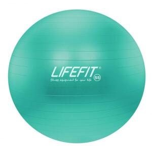 Lifefit Gymnastický míč ANTI-BURST 55 cm, tyrkysový
