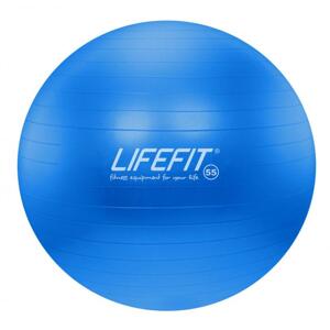 Lifefit Gymnastický míč ANTI-BURST 55 cm, modrý