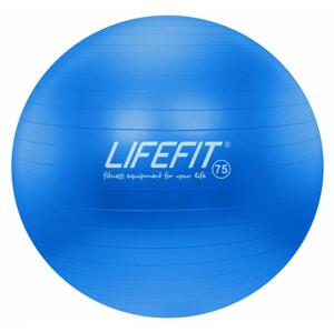 Lifefit Gymnastický míč ANTI-BURST 75 cm, modrý
