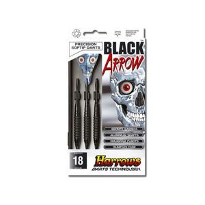 Harrows BLACK ARROW šipky - 16 g