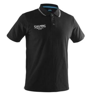 Salming Team Polo Shirt Mens - Černá, XL