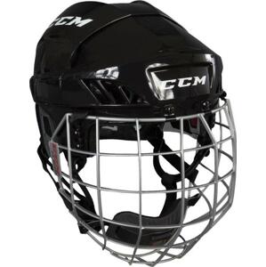 Hokejová helma CCM 60 Combo SR - bílá, Senior, M, 55-59cm