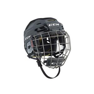 Hokejová helma CCM Tacks 310 Combo sr - červená, Senior, L, 57-62cm