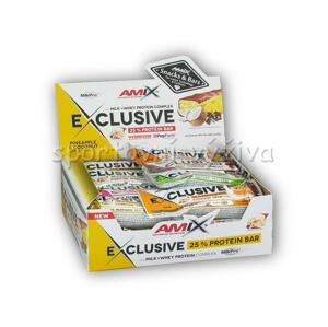 Amix 24x Exclusive Protein Bar 40g proteinová tyčinka - Moca choco coffee