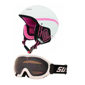 Sulov Sphare white lyžařská helma + brýle Sulov FREE - L/XL - obvod hlavy 58-61 cm