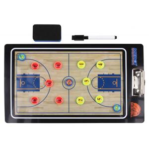 Merco Basketbal 65 magnetická trenérská tabule s klipem