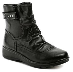 Scandi 56-0433-A1 černá dámská zimní obuv - EU 37
