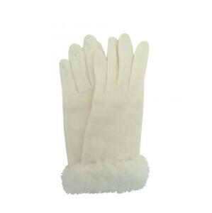Mess Dámské zimní rukavice GL0318 slonová kost