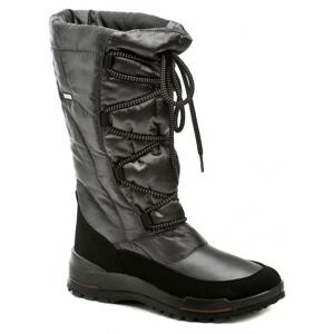 Jacalu 6200.20 šedé dámské zimní boty šíře F - EU 37
