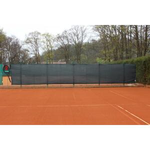 Merco Professional zástěna na tenisové kurty 1,9 x 12 m - zelená tm.