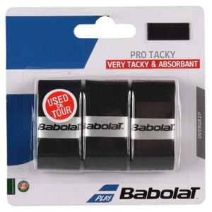Babolat Pro Tacky overgrip omotávka 0,6 mm - 3 ks - černá