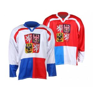 Merco hokejový dres ČR Nagano 1998 - vlastní potisk - XL - červená