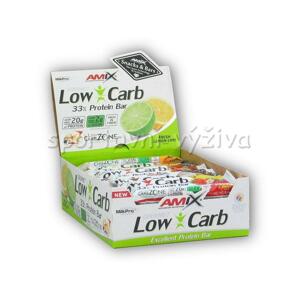 Amix 15x Low Carb 33% Protein Bar 60g - Mango