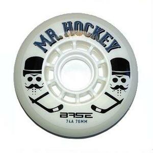 Base Mr. Hockey Pro Indoor (4ks) inline kolečka - 74A, 80