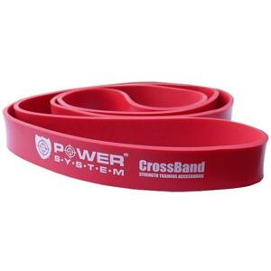 Power System Posilovací guma Cross Band Level 3 - červená
