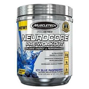 MuscleTech Neurocore 50 dávek - modrá malina