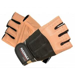 MadMax rukavice Clasic MFG248 hnědé - XL