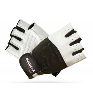 MadMax rukavice Clasic MFG248 bílé - XL