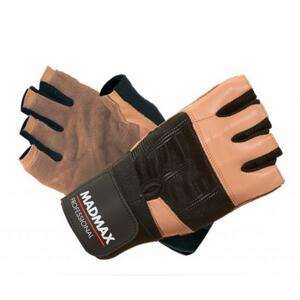 MadMax rukavice Professional MFG269 hnědé - L