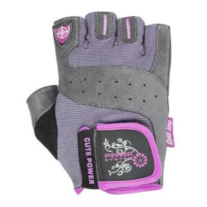 Power System fitness rukavice Cute Power růžové - S