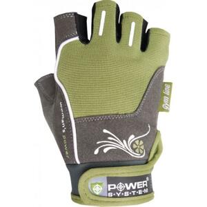Power System fitness rukavice Womans Power zelené - XS