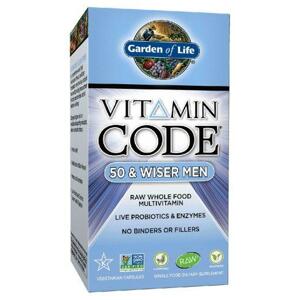 Garden of Life Vitamin Code 50 - pro muže po padesátce 120 kapslí