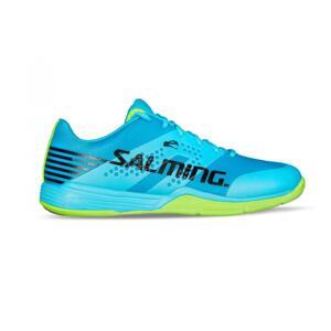 SALMING Viper 5 Shoe Men Blue Atol/Green - EU 48,5 - UK 12,5 - 31,5 cm