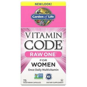 Garden of Life Vitamin Code RAW ONE - Pro ženy 75 kapslí