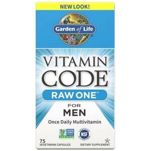 Garden of Life Vitamin Code RAW ONE - Pro muže 75 kapslí