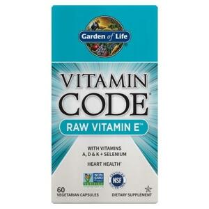 Garden of Life Vitamin E RAW 60 kapslí