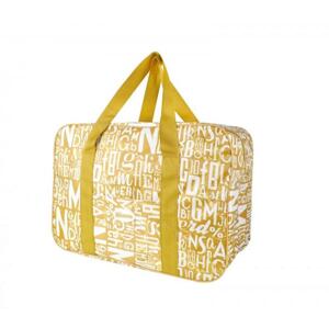 Plážová termotaška - chladící taška Kasaviva 7 litrů žlutá
