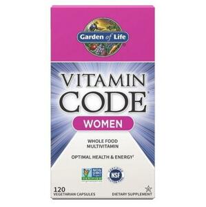 Garden of Life Vitamin Code RAW - multivitamin pro ženy 120 kapslí