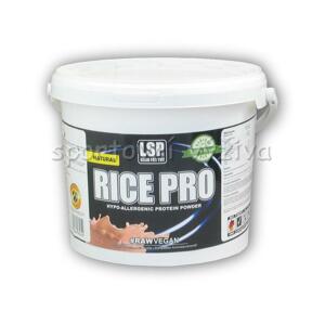 LSP Nutrition Rice pro 83% protein 4000g - Čokoláda