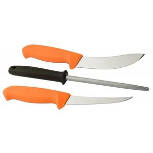 Morakniv Hunting Set 3000 Orange sada nožů a ocílky