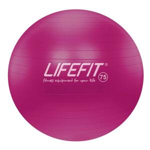 Lifefit Gymnastický míč ANTI-BURST 75 cm, bordo