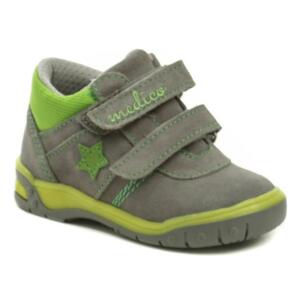 Medico EX5001-1 šedo zelené dětské boty - EU 26