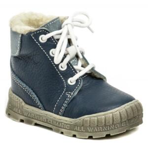 Pegres 1700 modrá dětská zimní obuv - EU 20