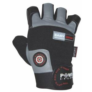 Power System fitness rukavice Easy Grip šedé - XXL