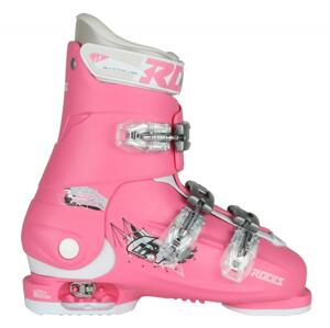 Roces IDEA FREE 36-40 růžové dětské lyžáky