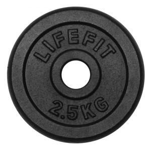 Lifefit Kotouč 2.5kg, kovový, pro 30mm tyč