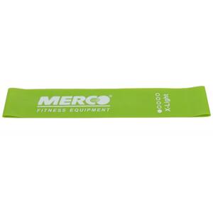 Merco Mini Band posilovací guma 50x5 cm - žlutá