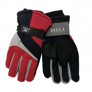 Dětské zimní rukavice Bella Accessori 9011S-3 červená