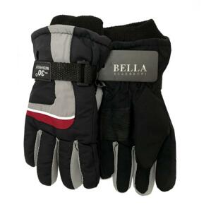 Dětské zimní rukavice Bella Accessori 9012S-6 šedá