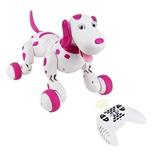 RCobchod Robo-Dog Pes na dálkové ovládání růžová