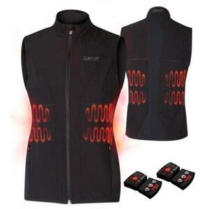 Lenz Heat Vest 1.0 Set dámská vyhřívaná vesta černá - S