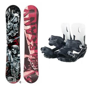 Beany Hell snowboard + Beany Lucky snowboardové vázání - 100 cm + S (EU 37-40)