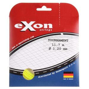 Exon Tournament tenisový výplet 11,7 m žlutá neon - 1,20