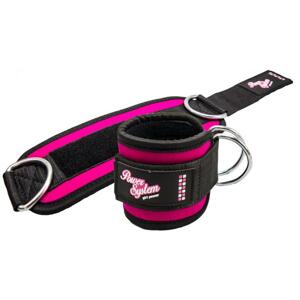 Power System kotníkové adaptéry Ankle Strap Gym Babe růžové - růžová