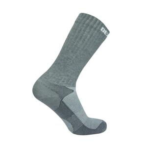 DexShell Terrain Walking Sock nepromokavé ponožky - S - Heather Grey