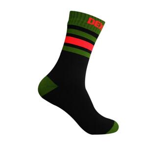 DexShell Ultra Dri Sport Sock nepromokavé ponožky - M - Black/Aqua